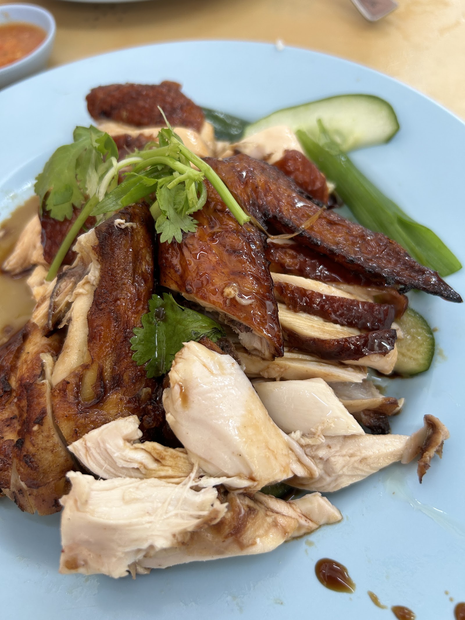 One whole chicken 一只鸡